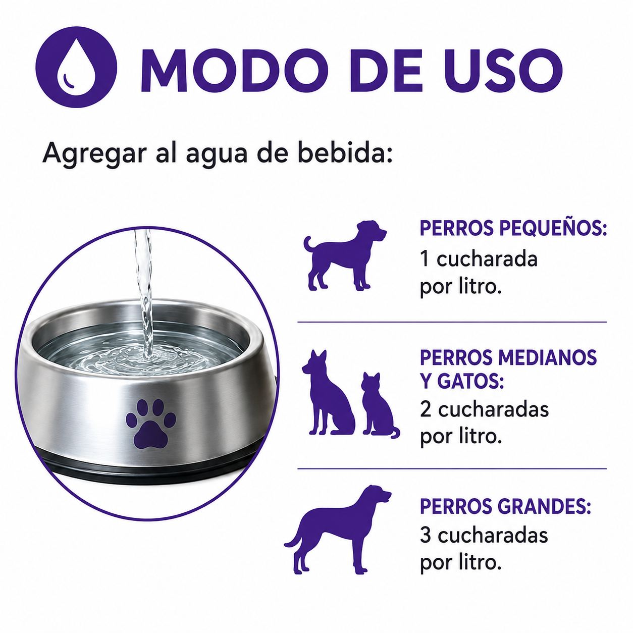 Cada vez que bebe, cuida su boca🐾